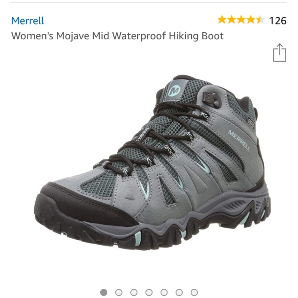 Merrell Mojave size 11m hiking boots NWOB